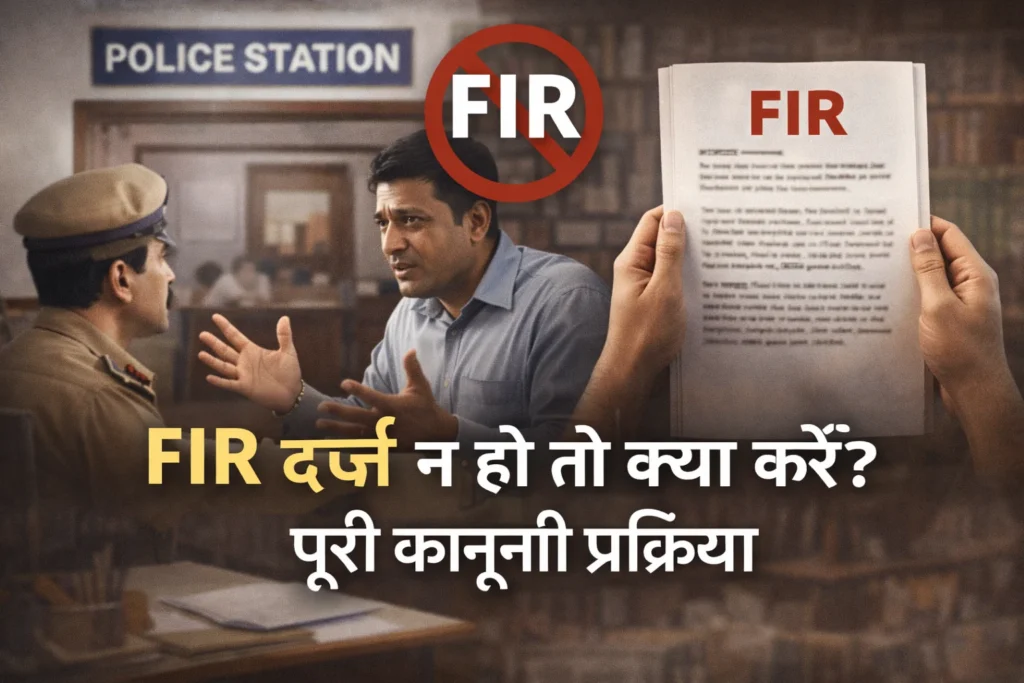 What to do if police refuse to register FIR in India explained with legal procedure and citizen rights